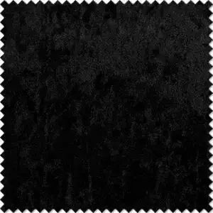 Crushed Velvet Black